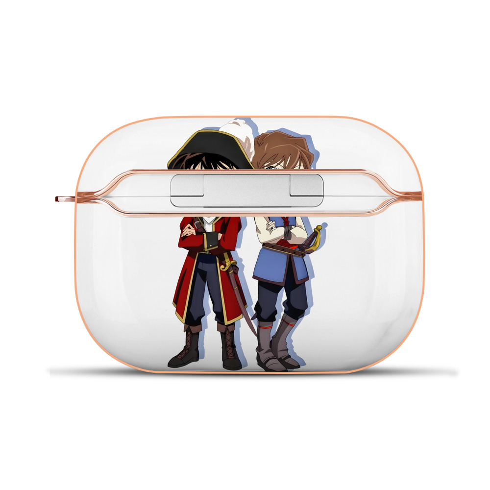 （画像用） 名探偵コナン 灰原 哀 はいばら あい Detective Conan Anita Hailey、Vi Graythorn Haibara Ai 【AirPods Pro用】ハードシェル保護ケース｜耐衝撃・防指紋・カラビナ付き商品仕様