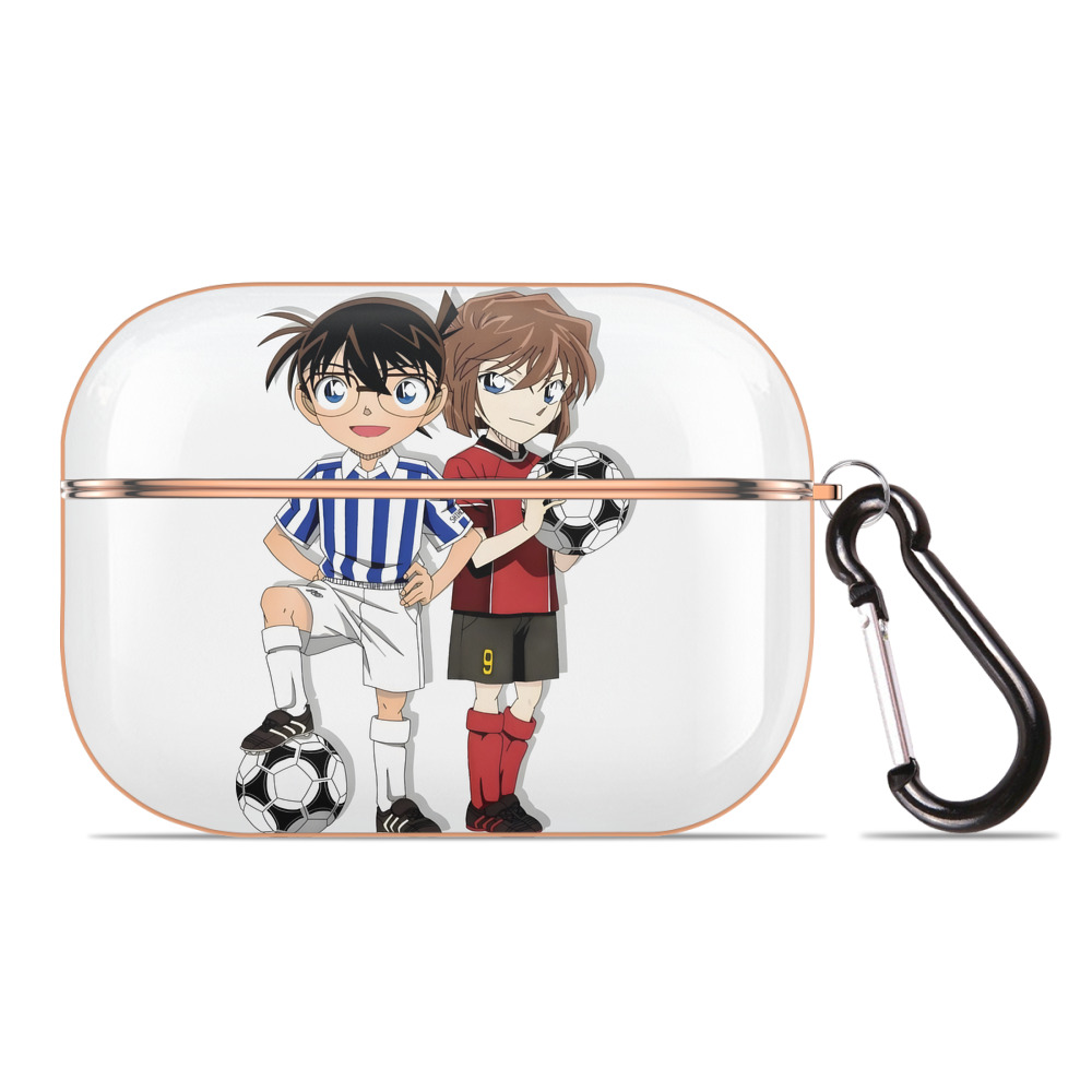 （画像用） 名探偵コナン 灰原 哀 はいばら あい Detective Conan Anita Hailey、Vi Graythorn Haibara Ai 【AirPods Pro用】ハードシェル保護ケース｜耐衝撃・防指紋・カラビナ付き商品仕様