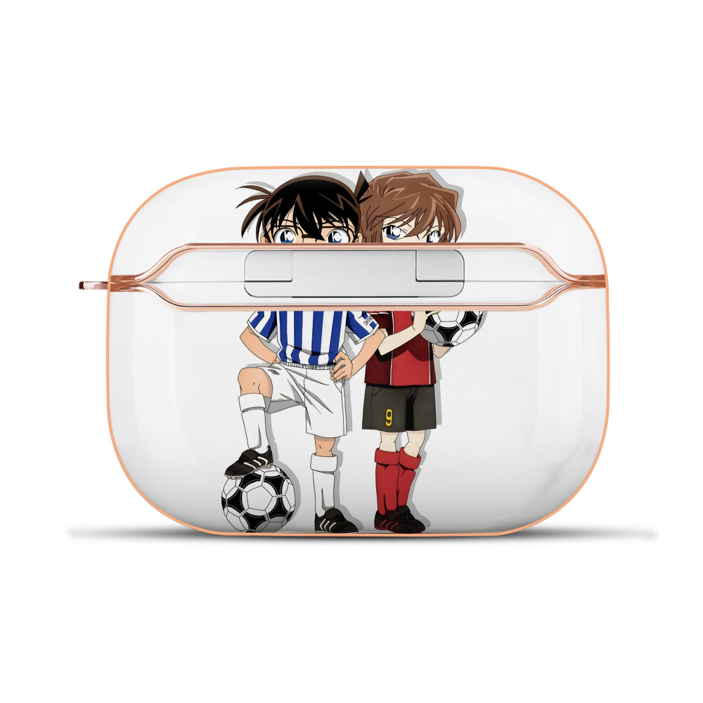 （画像用） 名探偵コナン 灰原 哀 はいばら あい Detective Conan Anita Hailey、Vi Graythorn Haibara Ai 【AirPods Pro用】ハードシェル保護ケース｜耐衝撃・防指紋・カラビナ付き商品仕様
