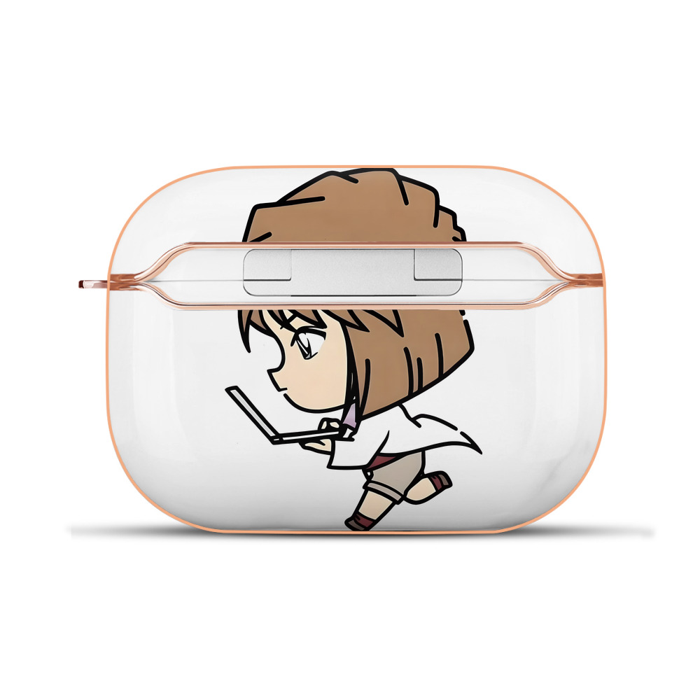 （画像用） 名探偵コナン 灰原 哀 はいばら あい Detective Conan Anita Hailey、Vi Graythorn Haibara Ai 【AirPods Pro用】ハードシェル保護ケース｜耐衝撃・防指紋・カラビナ付き商品仕様