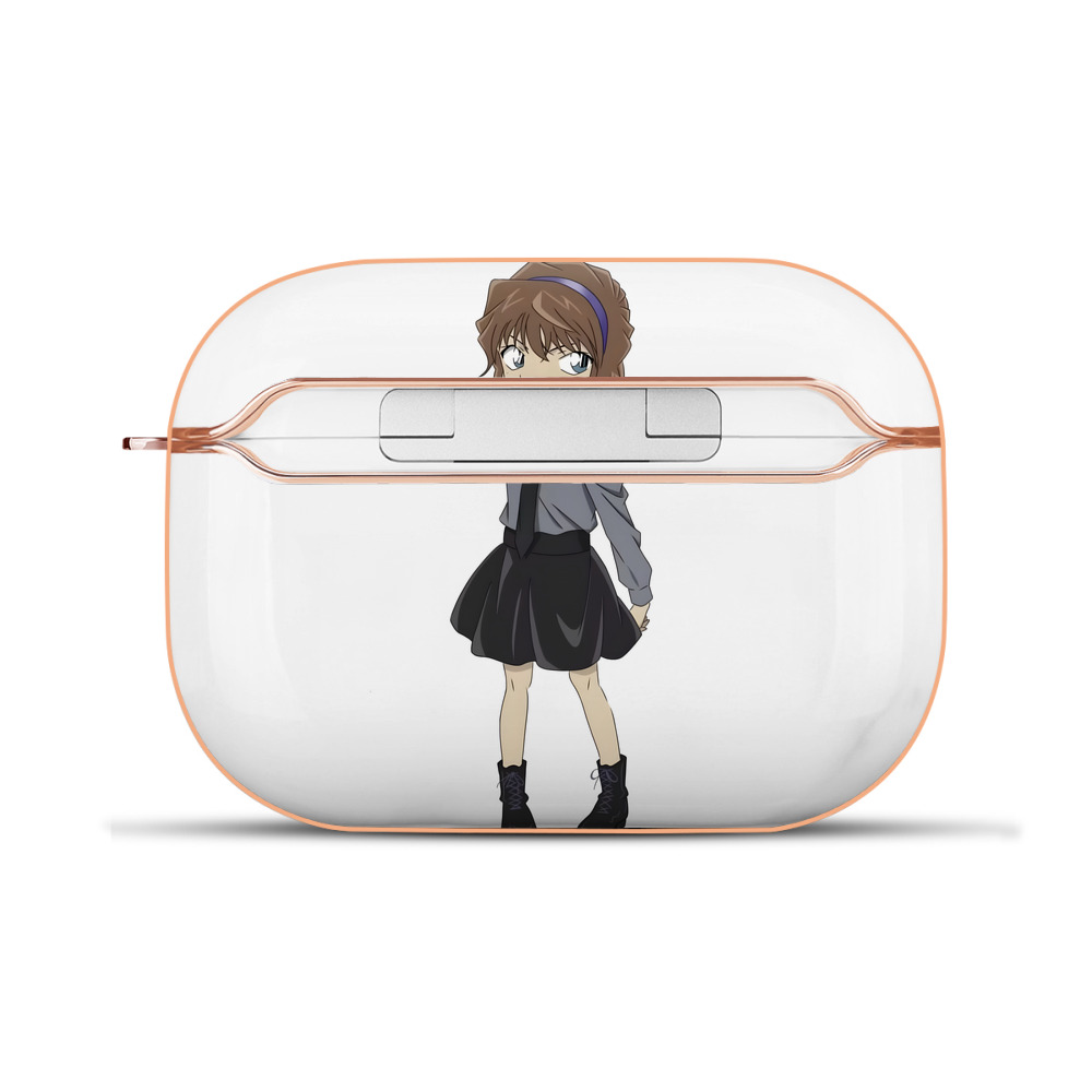 （画像用） 名探偵コナン 灰原 哀 はいばら あい Detective Conan Anita Hailey、Vi Graythorn Haibara Ai 【AirPods Pro用】ハードシェル保護ケース｜耐衝撃・防指紋・カラビナ付き商品仕様