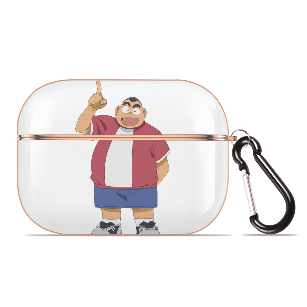 （画像用） 名探偵コナン 小嶋 元太 こじま げんた Detective Conan Kojima Genta 【AirPods Pro用】ハードシェル保護ケース｜耐衝撃・防指紋・カラビナ付き商品仕様