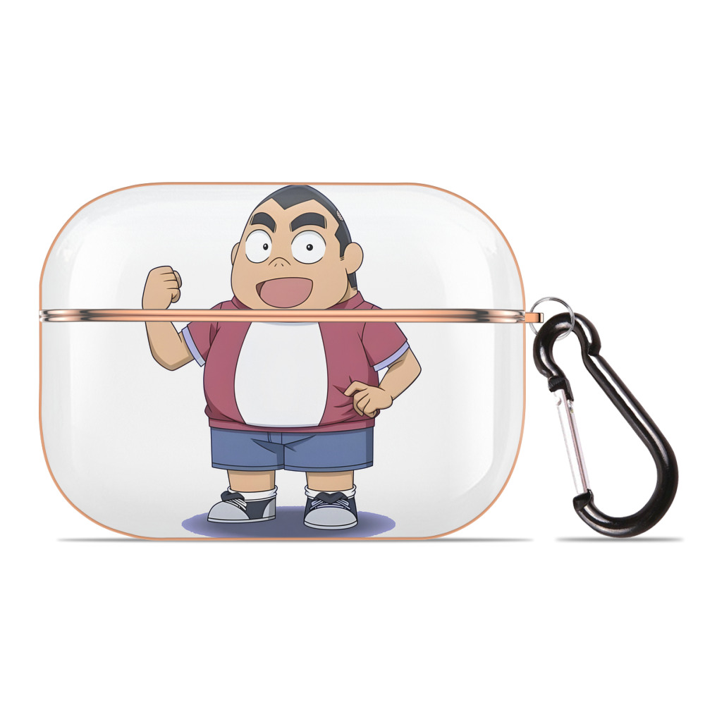 （画像用） 名探偵コナン 小嶋 元太 こじま げんた Detective Conan Kojima Genta 【AirPods Pro用】ハードシェル保護ケース｜耐衝撃・防指紋・カラビナ付き商品仕様