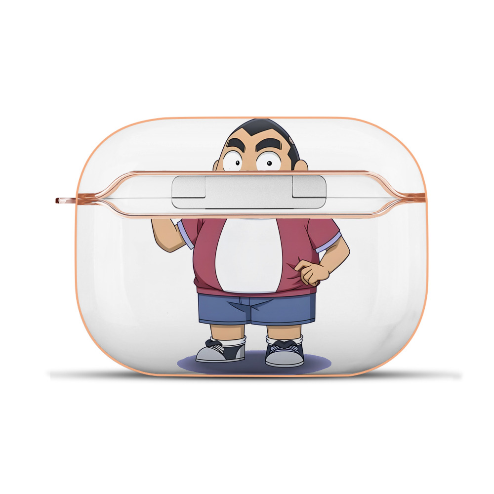 （画像用） 名探偵コナン 小嶋 元太 こじま げんた Detective Conan Kojima Genta 【AirPods Pro用】ハードシェル保護ケース｜耐衝撃・防指紋・カラビナ付き商品仕様