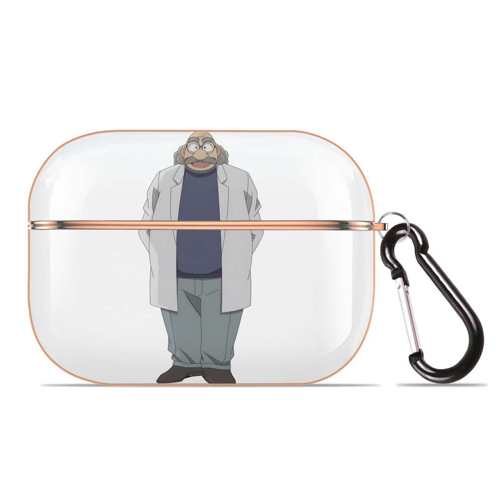 （画像用） 名探偵コナン あがさ ひろし Detective Conan Agasa Hiroshi 【AirPods Pro用】ハードシェル保護ケース｜耐衝撃・防指紋・カラビナ付き商品仕様