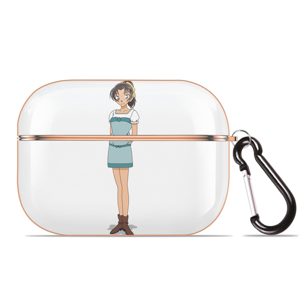 （画像用） 名探偵コナン Detective Conan 【AirPods Pro用】ハードシェル保護ケース｜耐衝撃・防指紋・カラビナ付き商品仕様