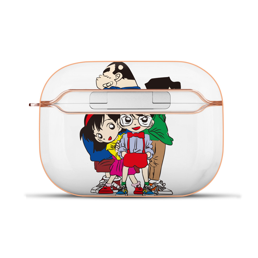 （画像用） 名探偵コナン Detective Conan 【AirPods Pro用】ハードシェル保護ケース｜耐衝撃・防指紋・カラビナ付き商品仕様