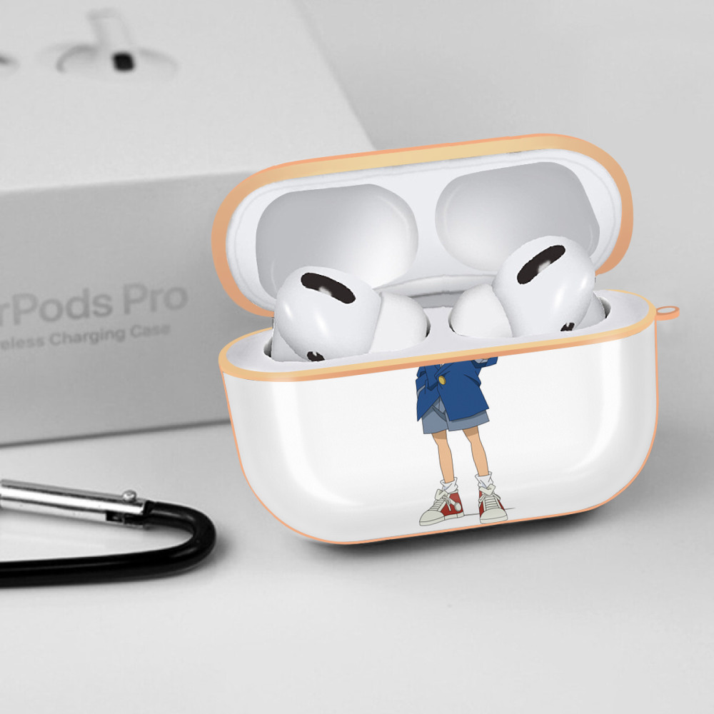 名探偵コナン 江戸川 コナン Detective Conan Conan Edogawa 【AirPods Pro用】ハードシェル保護ケース｜耐衝撃・防指紋・カラビナ付き商品仕様