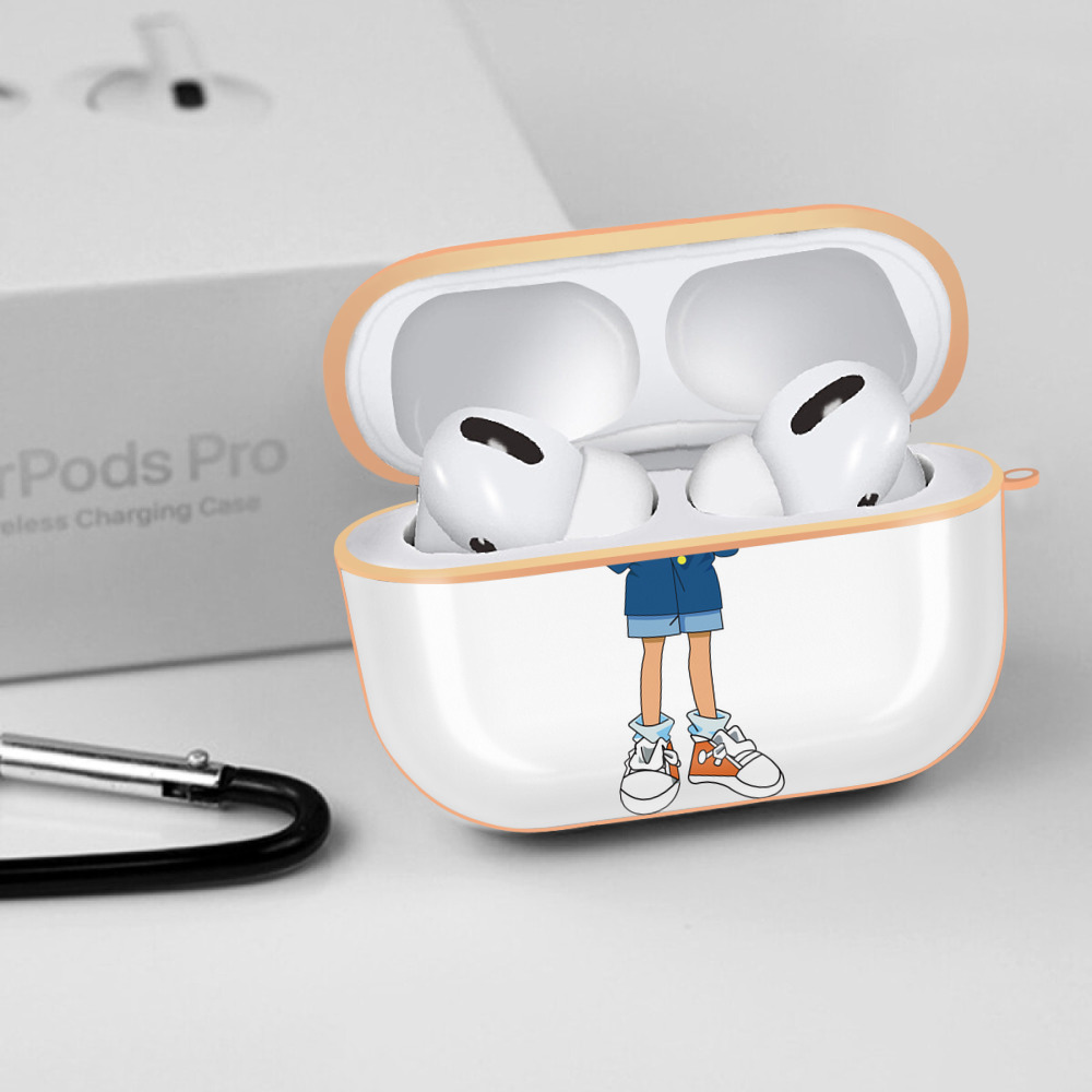 名探偵コナン 江戸川 コナン Detective Conan Conan Edogawa 【AirPods Pro用】ハードシェル保護ケース｜耐衝撃・防指紋・カラビナ付き商品仕様