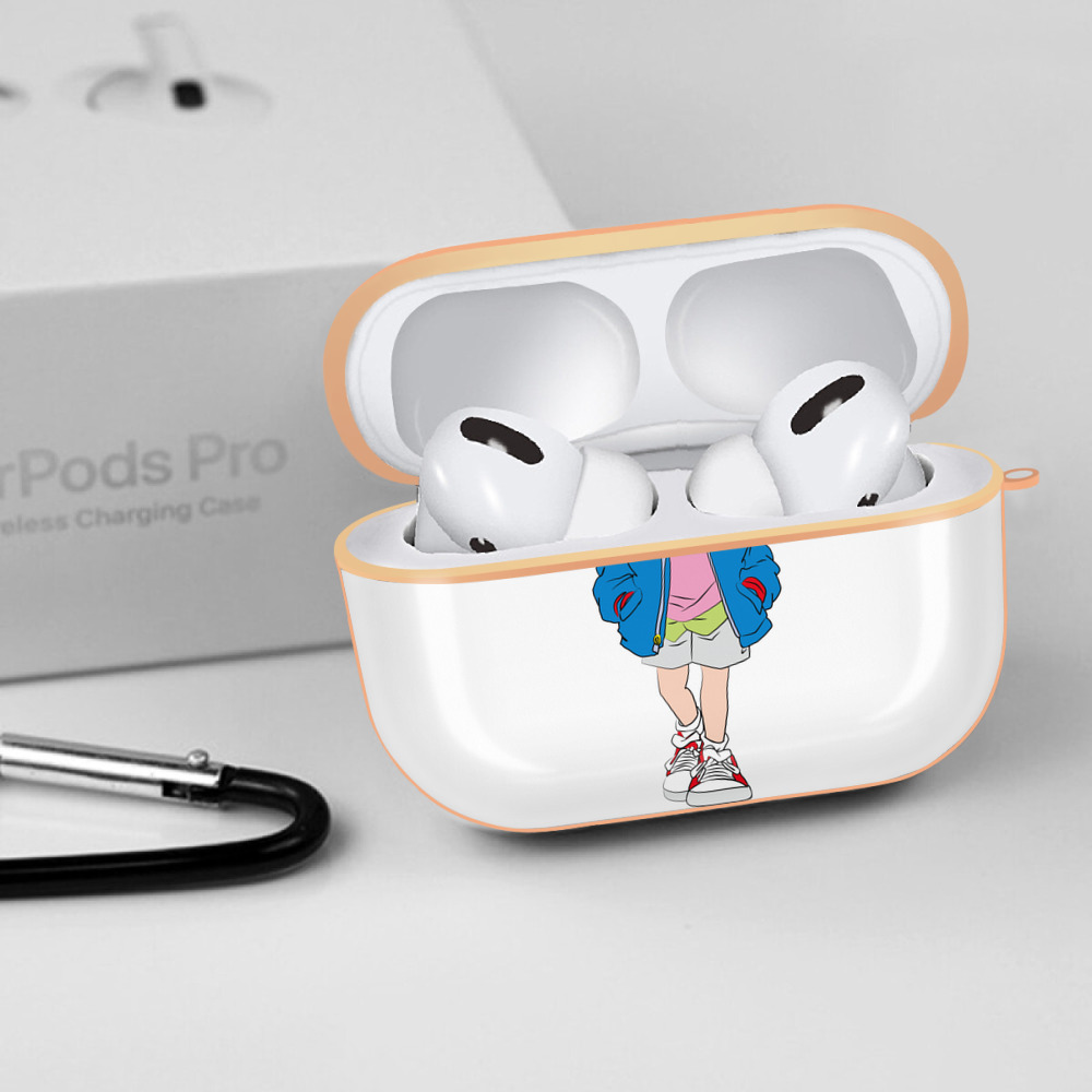 名探偵コナン 江戸川 コナン Detective Conan Conan Edogawa 【AirPods Pro用】ハードシェル保護ケース｜耐衝撃・防指紋・カラビナ付き商品仕様