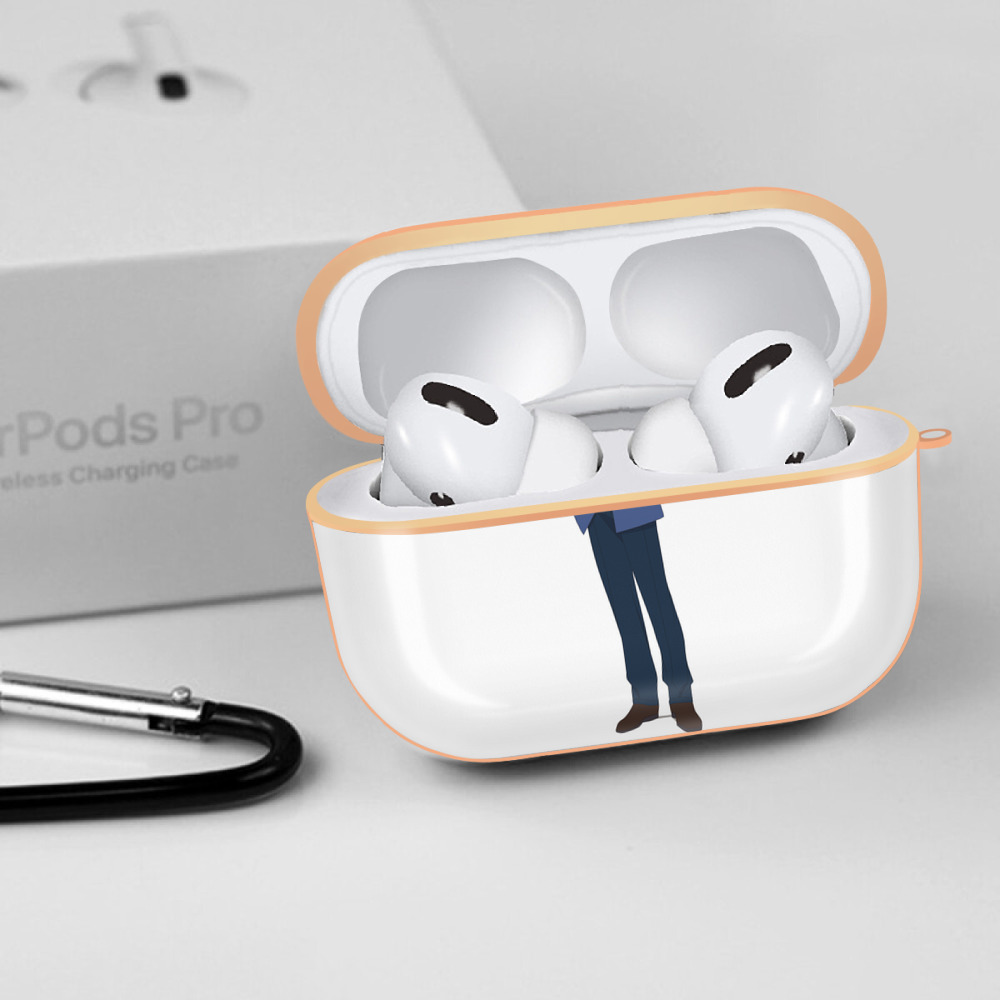 名探偵コナン 江戸川 コナン Detective Conan Conan Edogawa 【AirPods Pro用】ハードシェル保護ケース｜耐衝撃・防指紋・カラビナ付き商品仕様