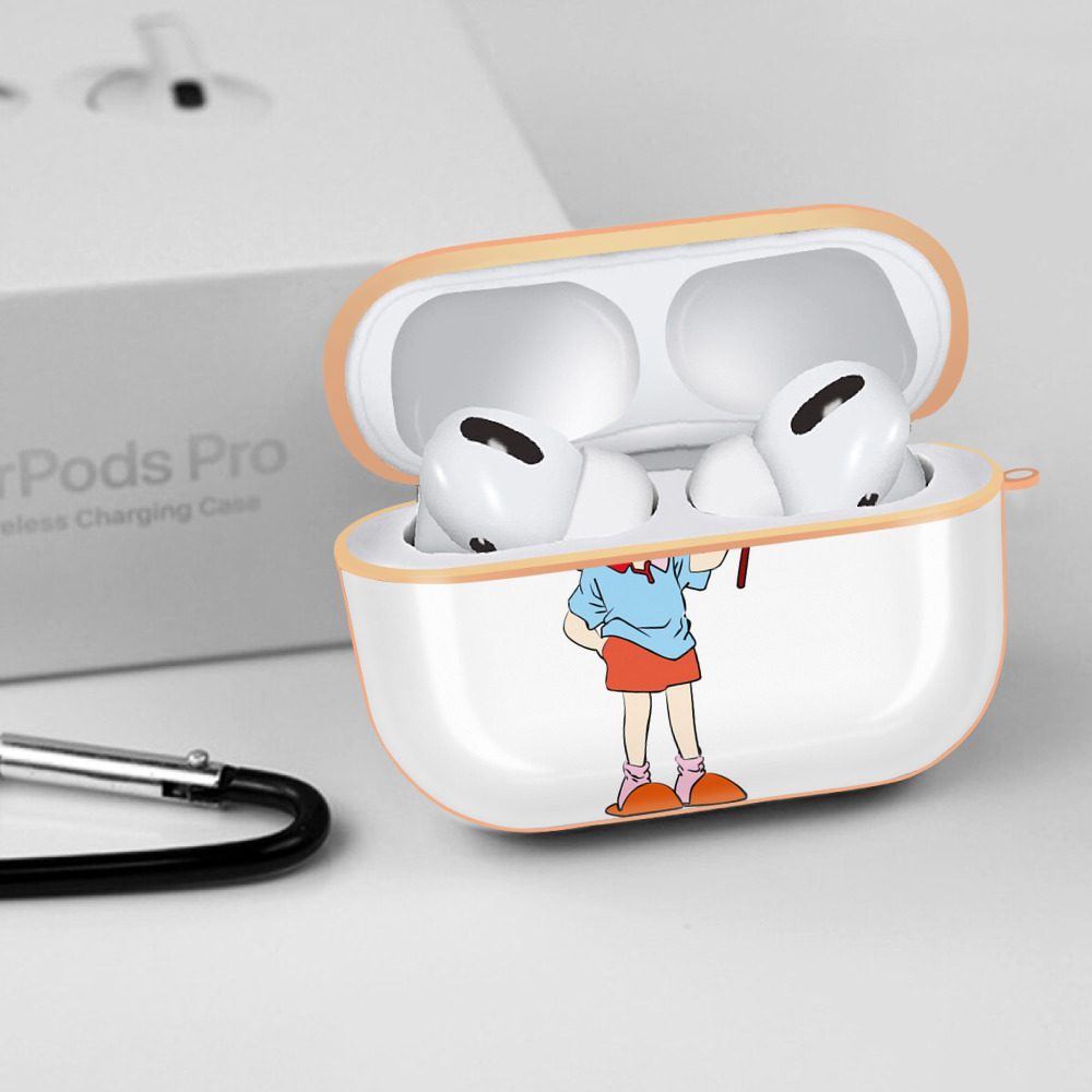 名探偵コナン 江戸川 コナン Detective Conan Conan Edogawa 【AirPods Pro用】ハードシェル保護ケース｜耐衝撃・防指紋・カラビナ付き商品仕様