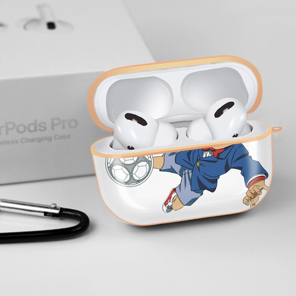 名探偵コナン 江戸川 コナン Detective Conan Conan Edogawa 【AirPods Pro用】ハードシェル保護ケース｜耐衝撃・防指紋・カラビナ付き商品仕様