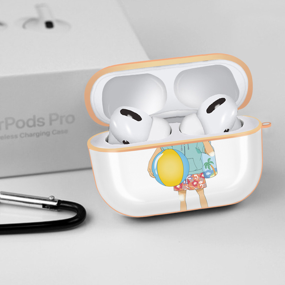 名探偵コナン 江戸川 コナン Detective Conan Conan Edogawa 【AirPods Pro用】ハードシェル保護ケース｜耐衝撃・防指紋・カラビナ付き商品仕様