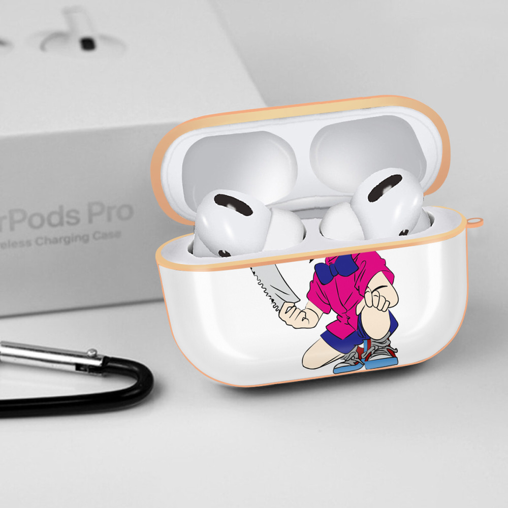名探偵コナン 江戸川 コナン Detective Conan Conan Edogawa 【AirPods Pro用】ハードシェル保護ケース｜耐衝撃・防指紋・カラビナ付き商品仕様