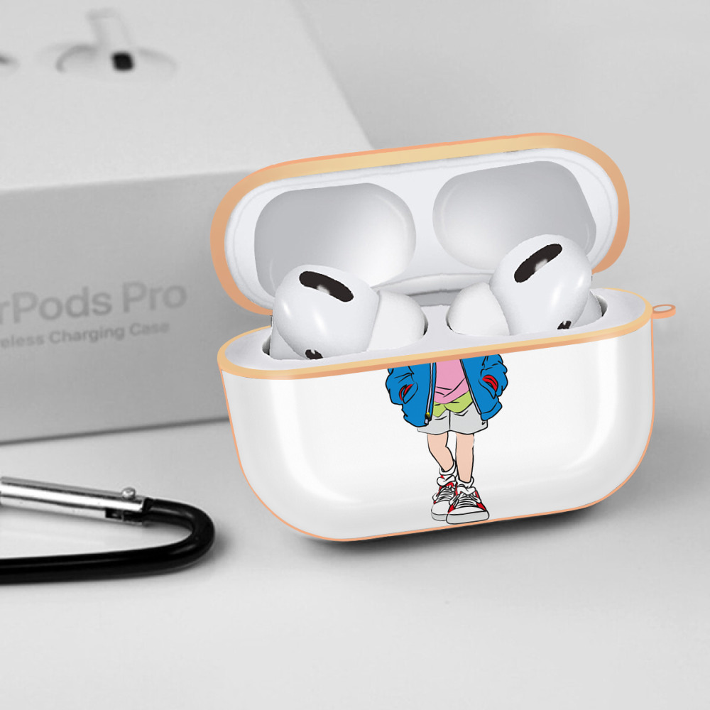 名探偵コナン 江戸川 コナン Detective Conan Conan Edogawa 【AirPods Pro用】ハードシェル保護ケース｜耐衝撃・防指紋・カラビナ付き商品仕様