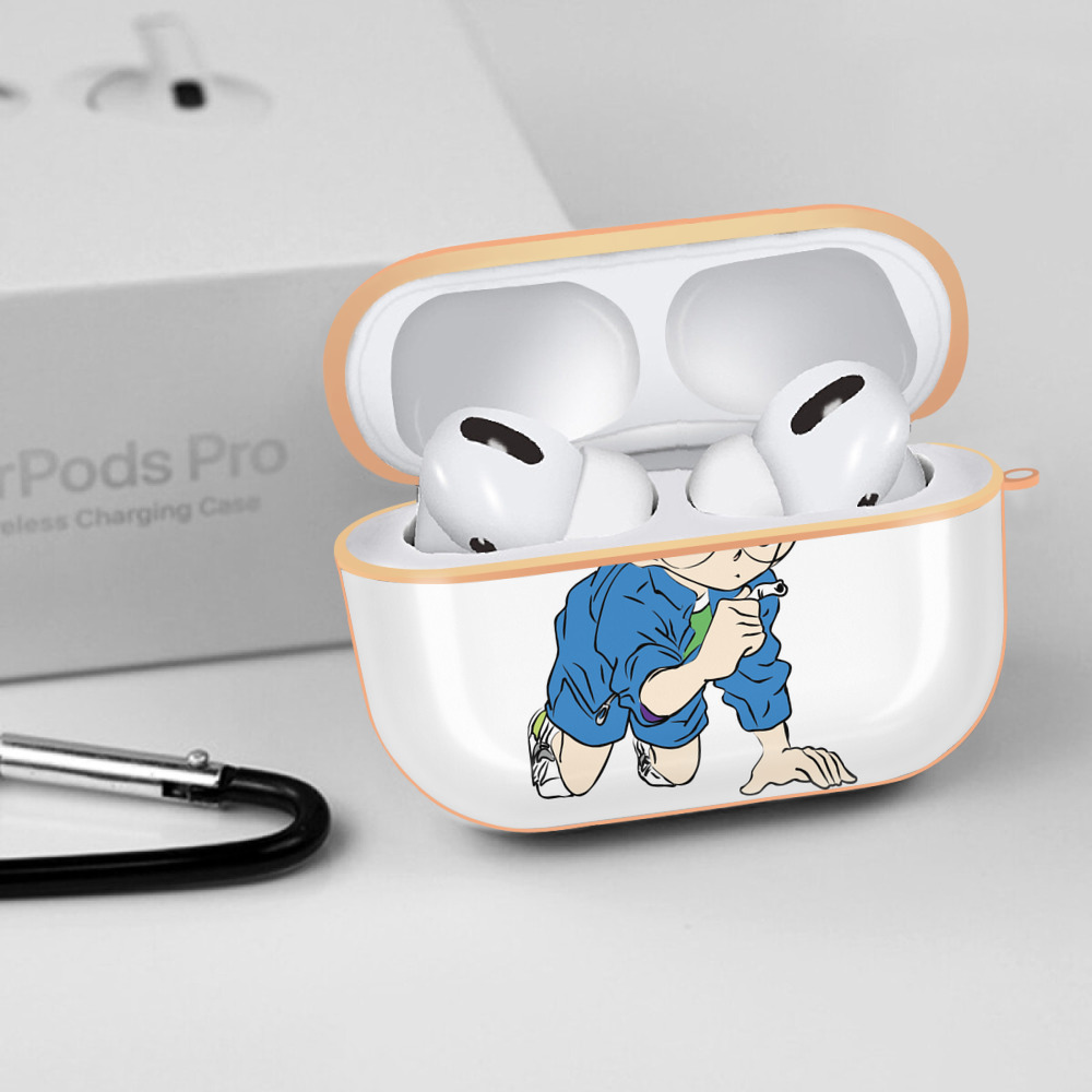 名探偵コナン 江戸川 コナン Detective Conan Conan Edogawa 【AirPods Pro用】ハードシェル保護ケース｜耐衝撃・防指紋・カラビナ付き商品仕様