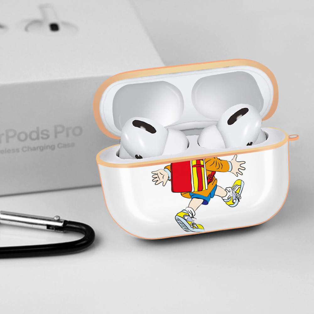 名探偵コナン 江戸川 コナン Detective Conan Conan Edogawa 【AirPods Pro用】ハードシェル保護ケース｜耐衝撃・防指紋・カラビナ付き商品仕様