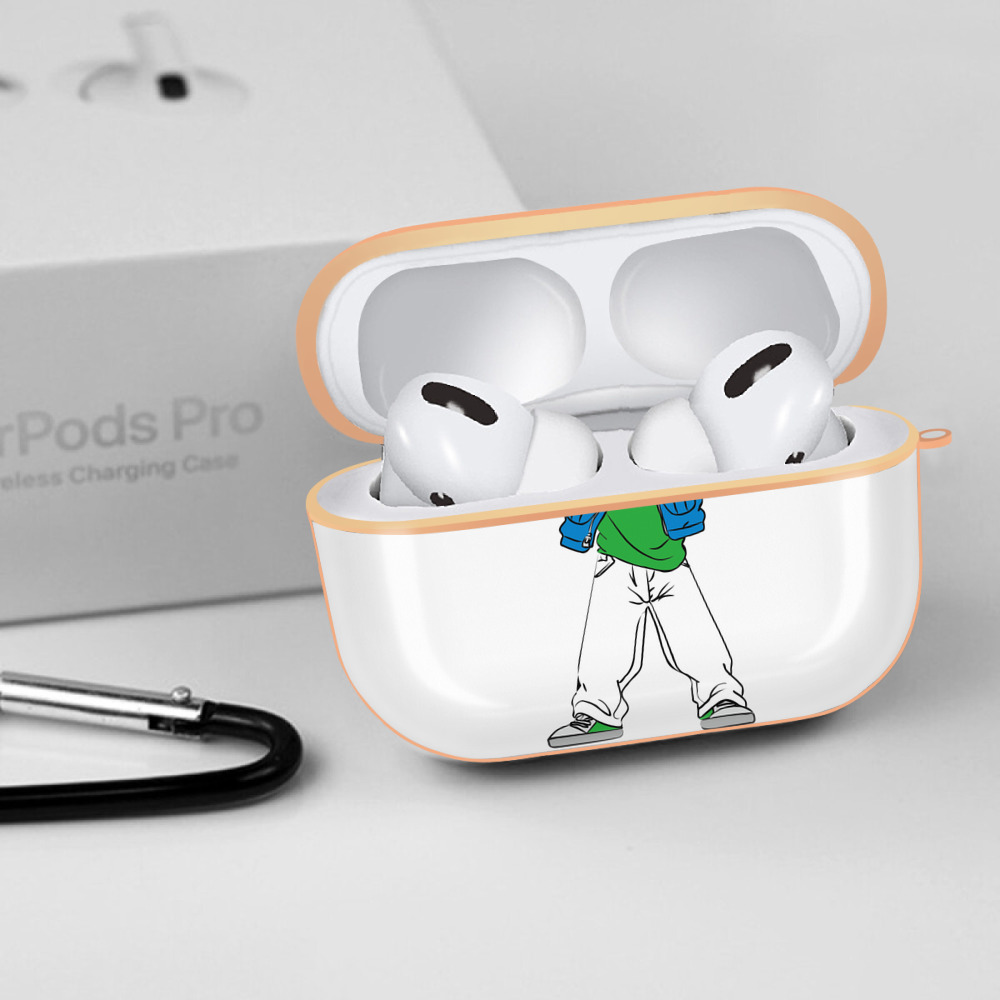 名探偵コナン 江戸川 コナン Detective Conan Conan Edogawa 【AirPods Pro用】ハードシェル保護ケース｜耐衝撃・防指紋・カラビナ付き商品仕様
