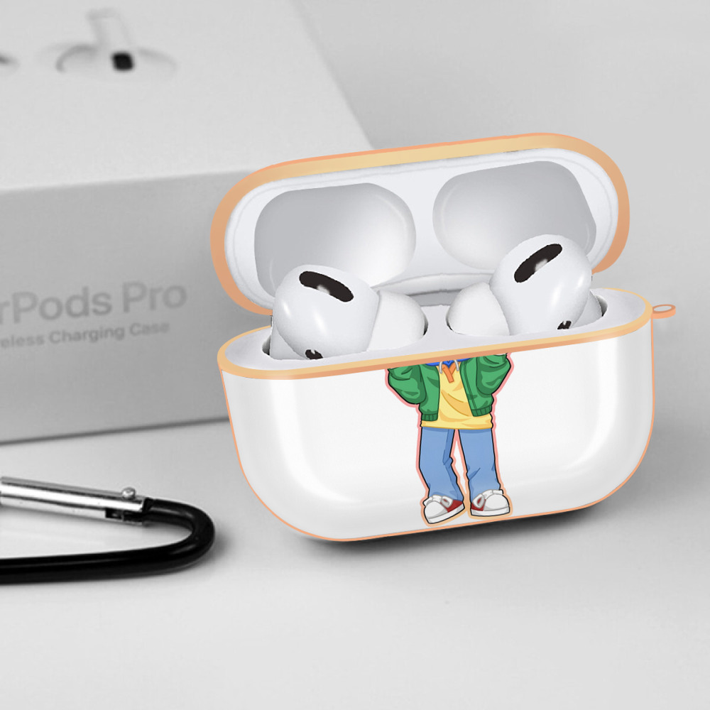 名探偵コナン 江戸川 コナン Detective Conan Conan Edogawa 【AirPods Pro用】ハードシェル保護ケース｜耐衝撃・防指紋・カラビナ付き商品仕様