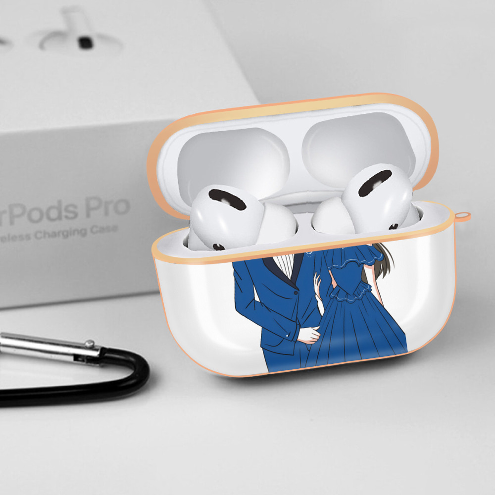 名探偵コナン 江戸川 コナン Detective Conan Conan Edogawa 【AirPods Pro用】ハードシェル保護ケース｜耐衝撃・防指紋・カラビナ付き商品仕様