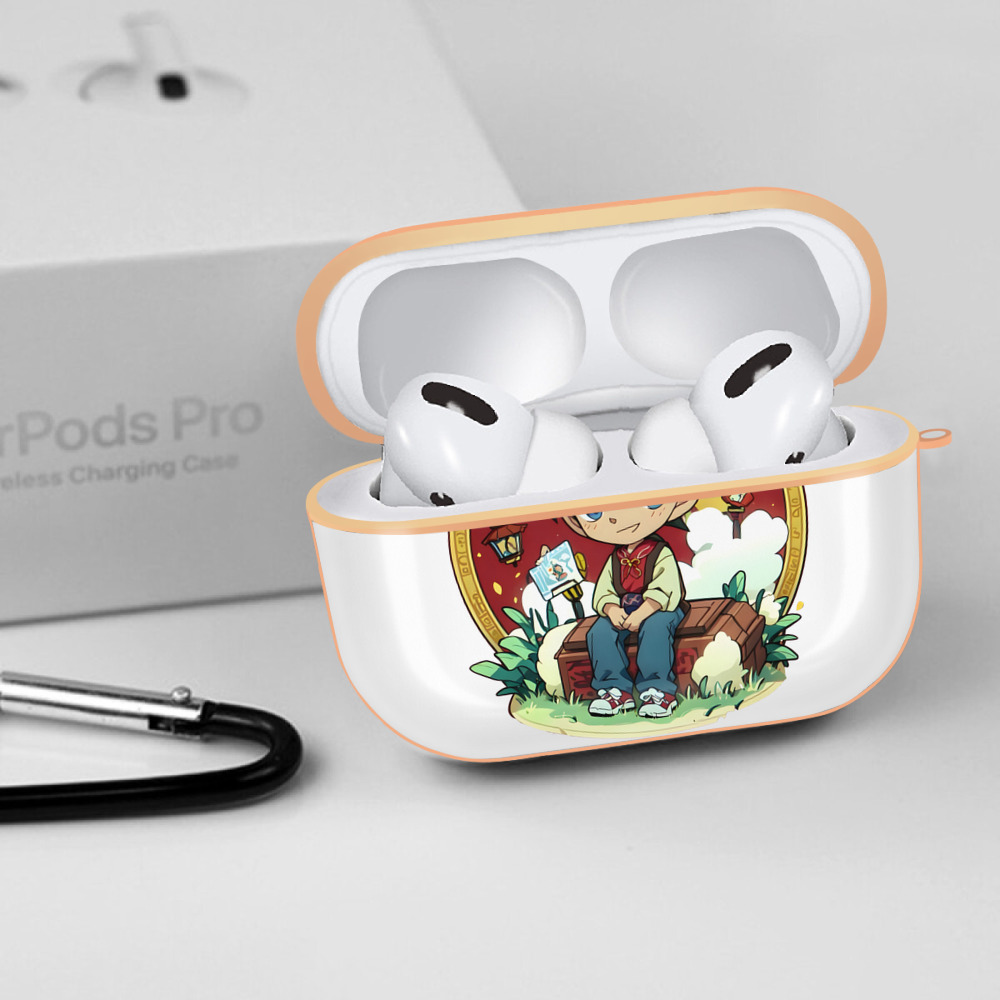 名探偵コナン 江戸川 コナン Detective Conan Conan Edogawa 【AirPods Pro用】ハードシェル保護ケース｜耐衝撃・防指紋・カラビナ付き商品仕様