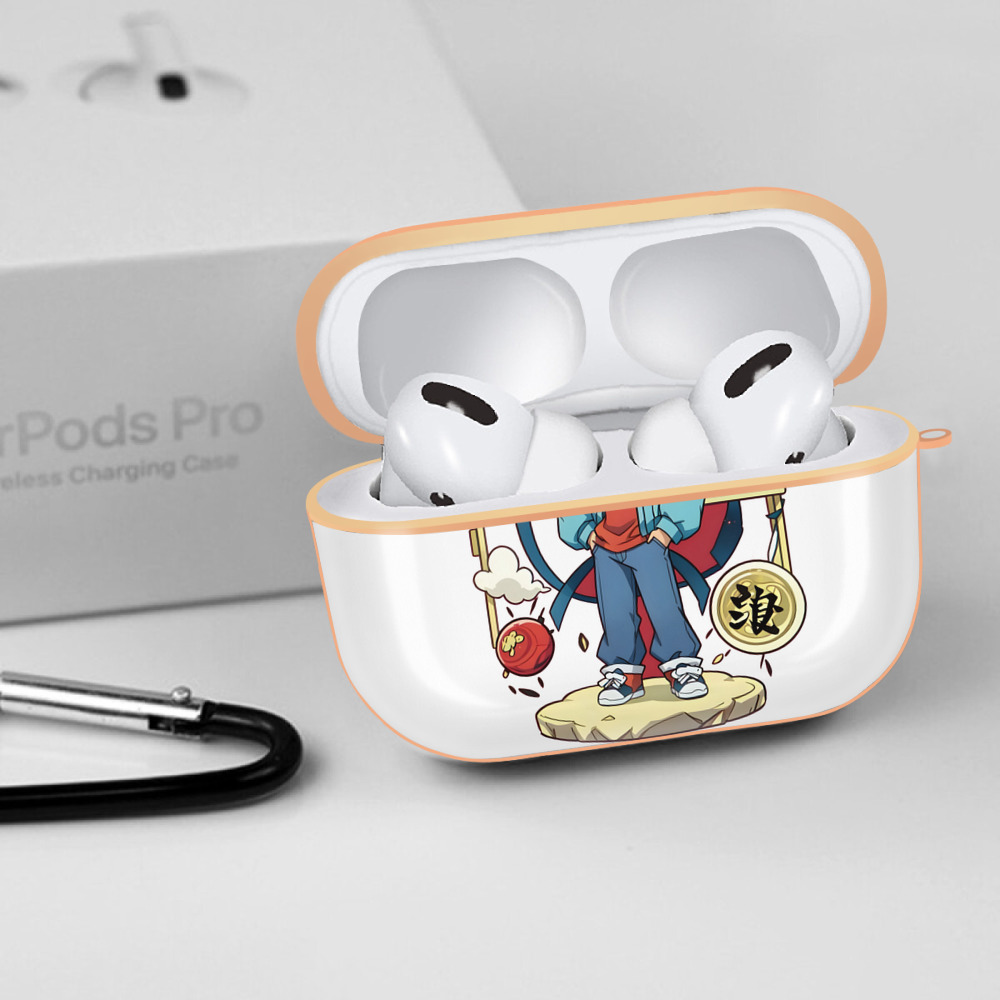 名探偵コナン 江戸川 コナン Detective Conan Conan Edogawa 【AirPods Pro用】ハードシェル保護ケース｜耐衝撃・防指紋・カラビナ付き商品仕様