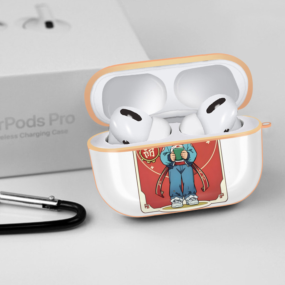 名探偵コナン 江戸川 コナン Detective Conan Conan Edogawa 【AirPods Pro用】ハードシェル保護ケース｜耐衝撃・防指紋・カラビナ付き商品仕様