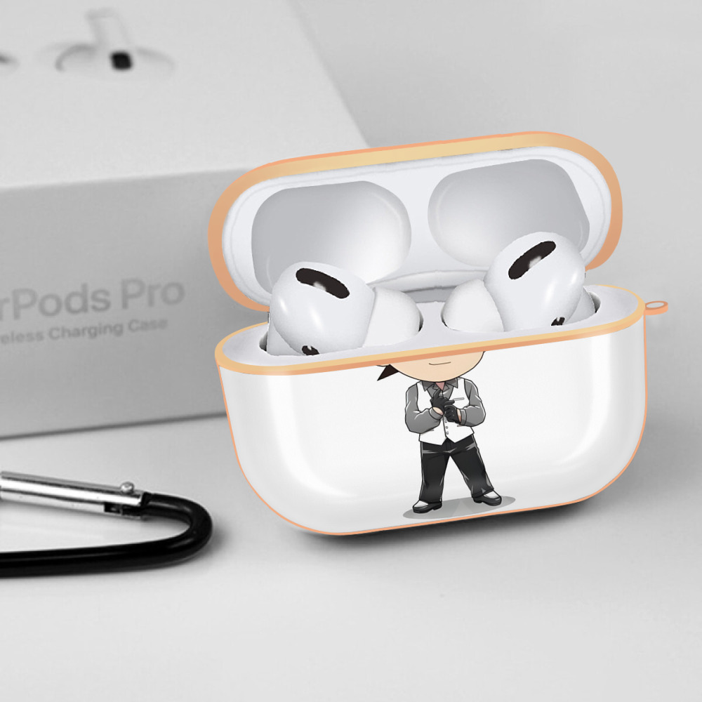 名探偵コナン 江戸川 コナン Detective Conan Conan Edogawa 【AirPods Pro用】ハードシェル保護ケース｜耐衝撃・防指紋・カラビナ付き商品仕様