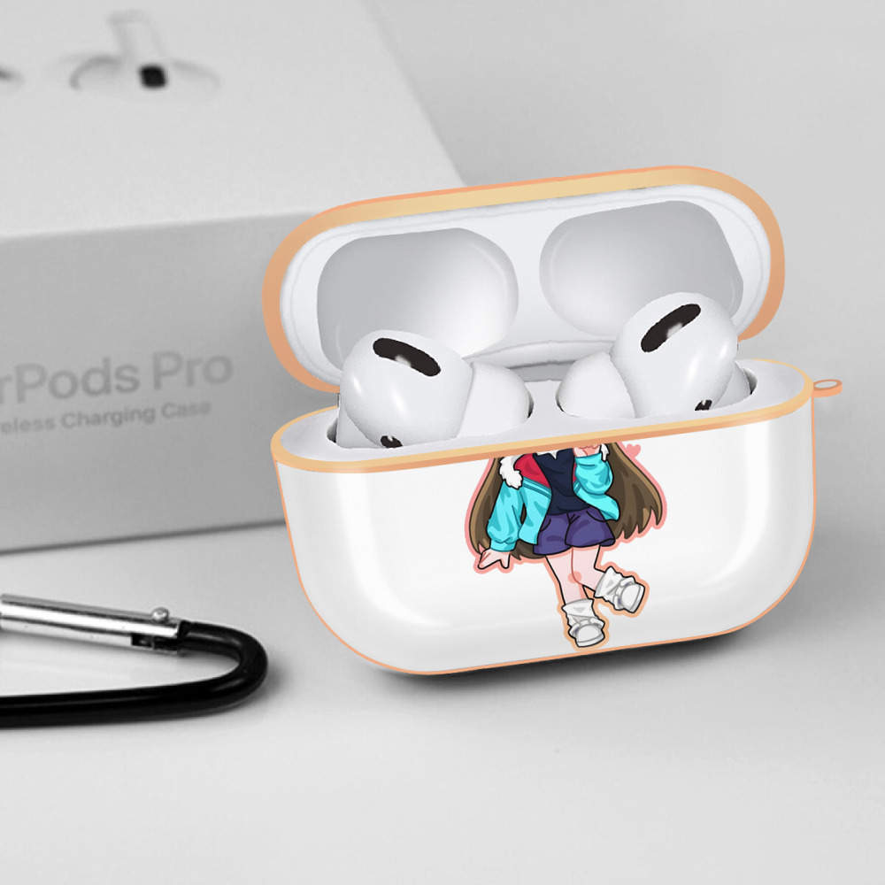 名探偵コナン 毛利 蘭 もうり らん、モーリ ラン Detective Conan Rachel Moore 【AirPods Pro用】ハードシェル保護ケース｜耐衝撃・防指紋・カラビナ付き商品仕様
