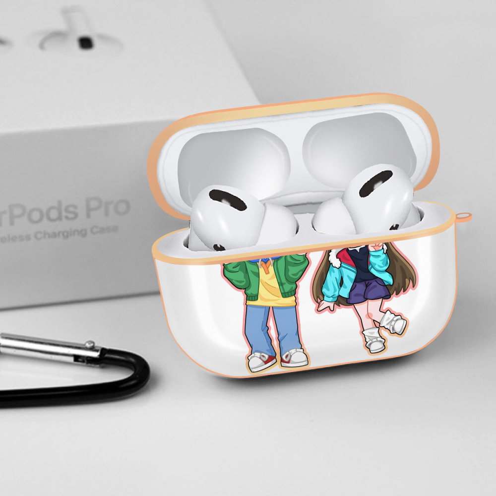 名探偵コナン 毛利 蘭 もうり らん、モーリ ラン Detective Conan Rachel Moore 【AirPods Pro用】ハードシェル保護ケース｜耐衝撃・防指紋・カラビナ付き商品仕様