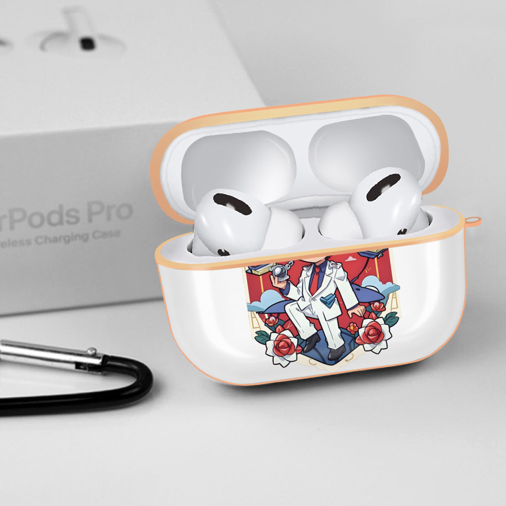 名探偵コナン くろば かいと Detective Conan Kuroba Kaito 【AirPods Pro用】ハードシェル保護ケース｜耐衝撃・防指紋・カラビナ付き商品仕様