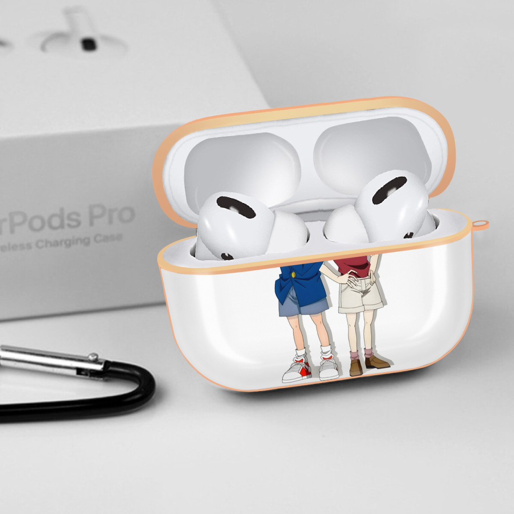 名探偵コナン 灰原 哀 はいばら あい Detective Conan Anita Hailey、Vi Graythorn Haibara Ai 【AirPods Pro用】ハードシェル保護ケース｜耐衝撃・防指紋・カラビナ付き商品仕様