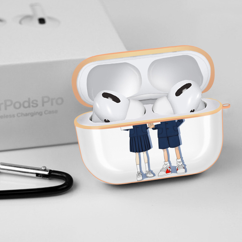 名探偵コナン 灰原 哀 はいばら あい Detective Conan Anita Hailey、Vi Graythorn Haibara Ai 【AirPods Pro用】ハードシェル保護ケース｜耐衝撃・防指紋・カラビナ付き商品仕様