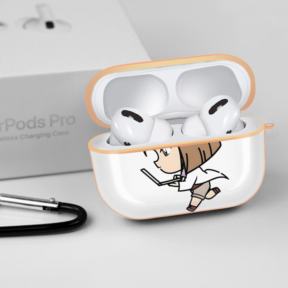 名探偵コナン 灰原 哀 はいばら あい Detective Conan Anita Hailey、Vi Graythorn Haibara Ai 【AirPods Pro用】ハードシェル保護ケース｜耐衝撃・防指紋・カラビナ付き商品仕様