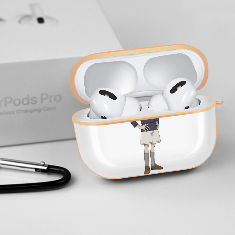 名探偵コナン 灰原 哀 はいばら あい Detective Conan Anita Hailey、Vi Graythorn Haibara Ai 【AirPods Pro用】ハードシェル保護ケース｜耐衝撃・防指紋・カラビナ付き商品仕様