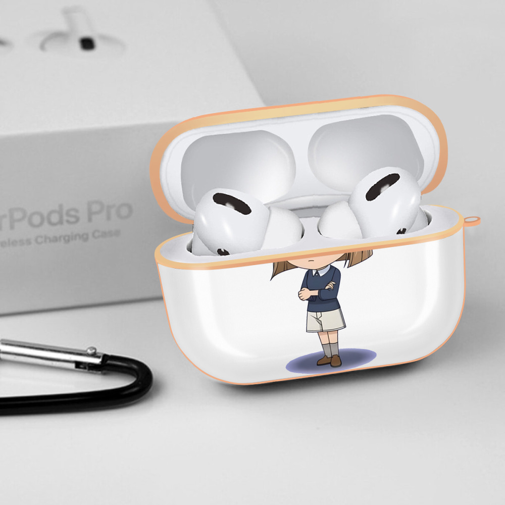 名探偵コナン 灰原 哀 はいばら あい Detective Conan Anita Hailey、Vi Graythorn Haibara Ai 【AirPods Pro用】ハードシェル保護ケース｜耐衝撃・防指紋・カラビナ付き商品仕様
