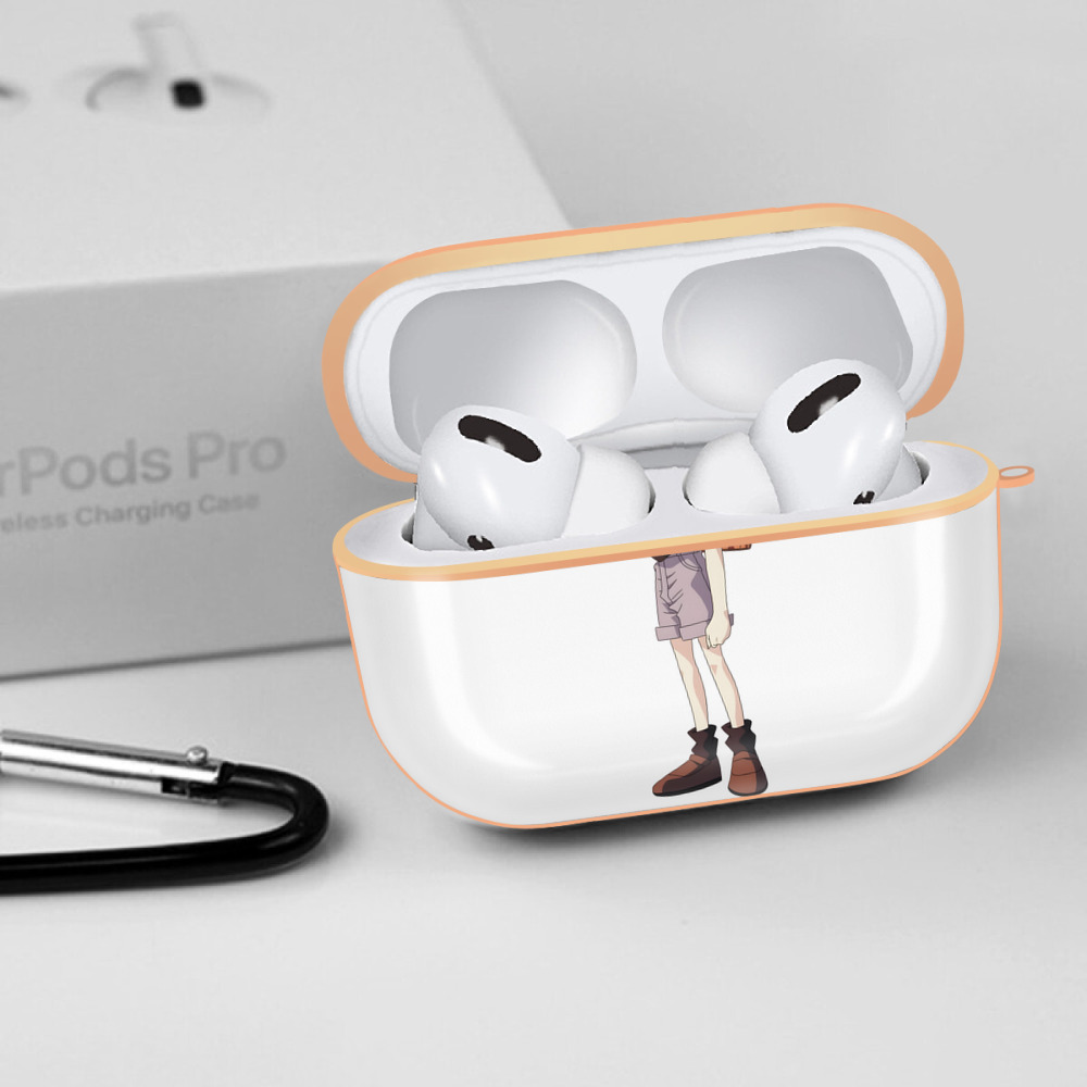 名探偵コナン 灰原 哀 はいばら あい Detective Conan Anita Hailey、Vi Graythorn Haibara Ai 【AirPods Pro用】ハードシェル保護ケース｜耐衝撃・防指紋・カラビナ付き商品仕様