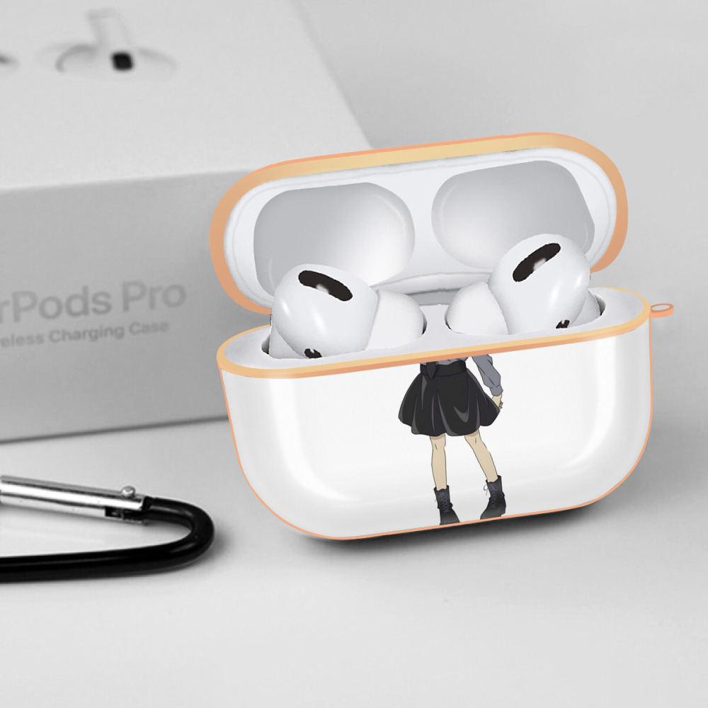 名探偵コナン 灰原 哀 はいばら あい Detective Conan Anita Hailey、Vi Graythorn Haibara Ai 【AirPods Pro用】ハードシェル保護ケース｜耐衝撃・防指紋・カラビナ付き商品仕様