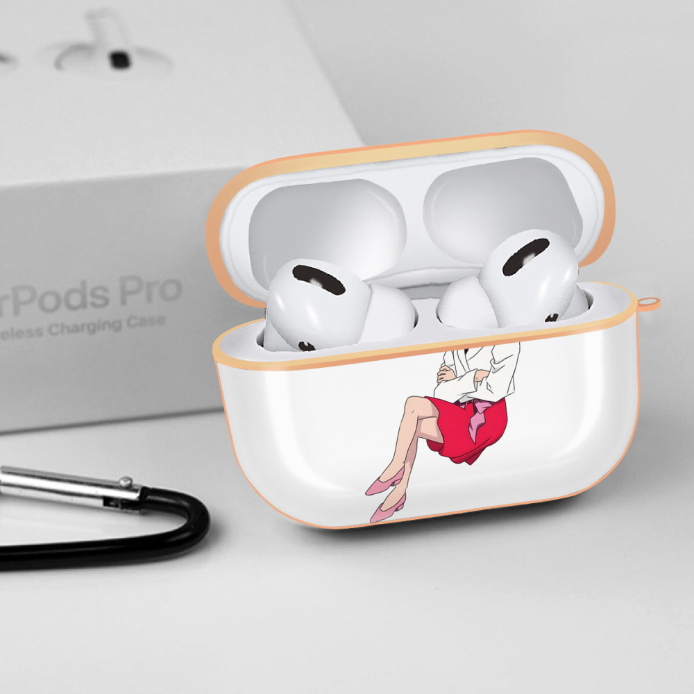 名探偵コナン 灰原 哀 はいばら あい Detective Conan Anita Hailey、Vi Graythorn Haibara Ai 【AirPods Pro用】ハードシェル保護ケース｜耐衝撃・防指紋・カラビナ付き商品仕様