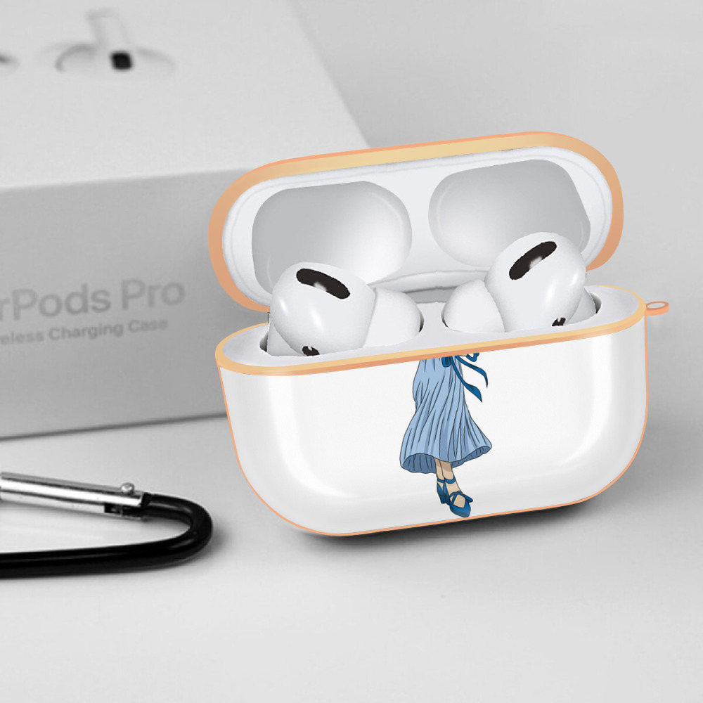 名探偵コナン 灰原 哀 はいばら あい Detective Conan Anita Hailey、Vi Graythorn Haibara Ai 【AirPods Pro用】ハードシェル保護ケース｜耐衝撃・防指紋・カラビナ付き商品仕様