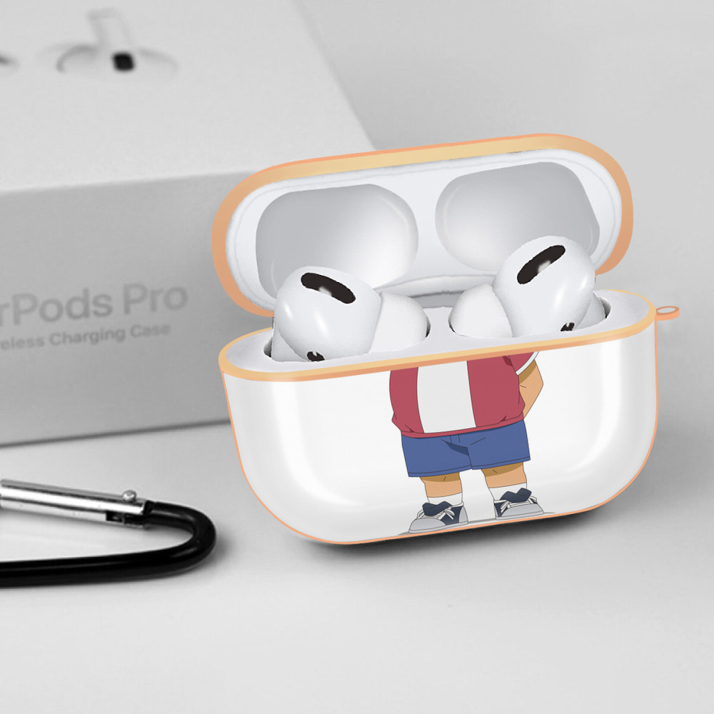 名探偵コナン 小嶋 元太 こじま げんた Detective Conan Kojima Genta 【AirPods Pro用】ハードシェル保護ケース｜耐衝撃・防指紋・カラビナ付き商品仕様