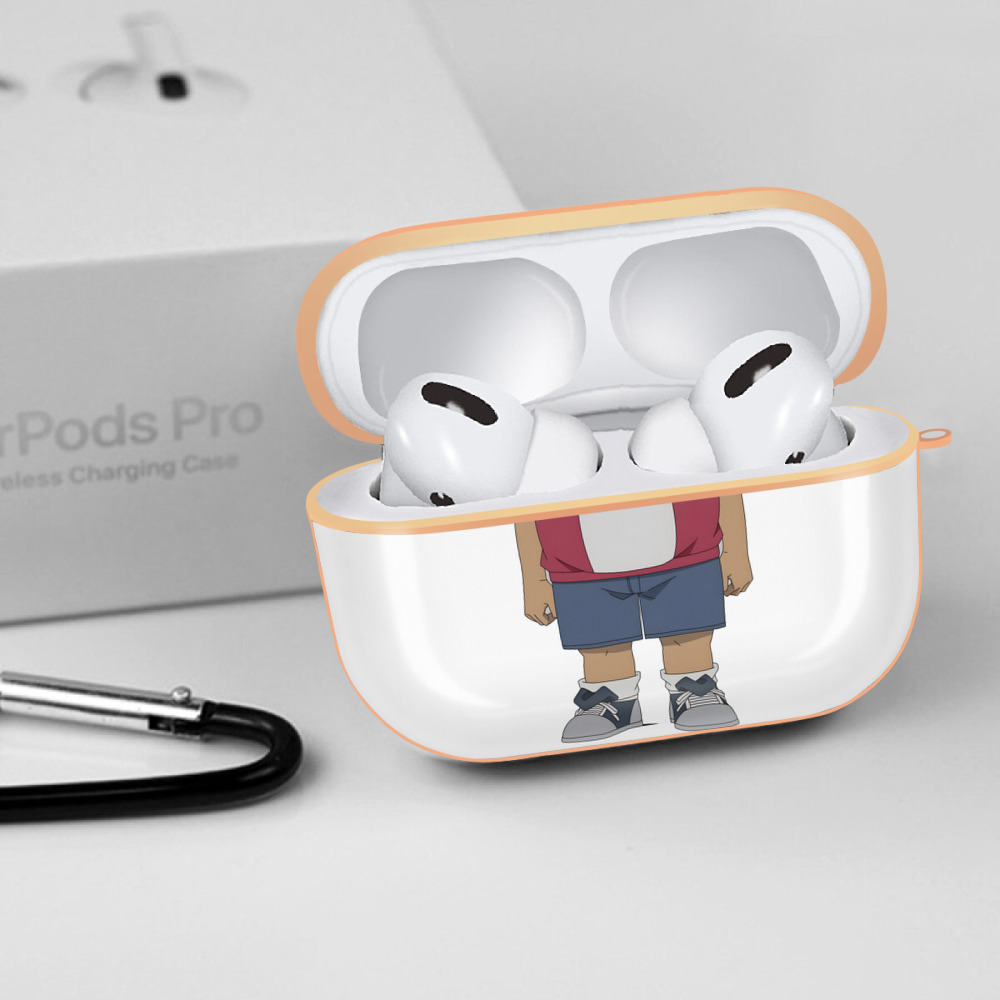 名探偵コナン 小嶋 元太 こじま げんた Detective Conan Kojima Genta 【AirPods Pro用】ハードシェル保護ケース｜耐衝撃・防指紋・カラビナ付き商品仕様