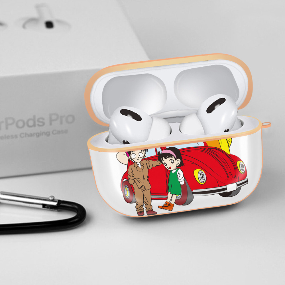 名探偵コナン Detective Conan 【AirPods Pro用】ハードシェル保護ケース｜耐衝撃・防指紋・カラビナ付き商品仕様